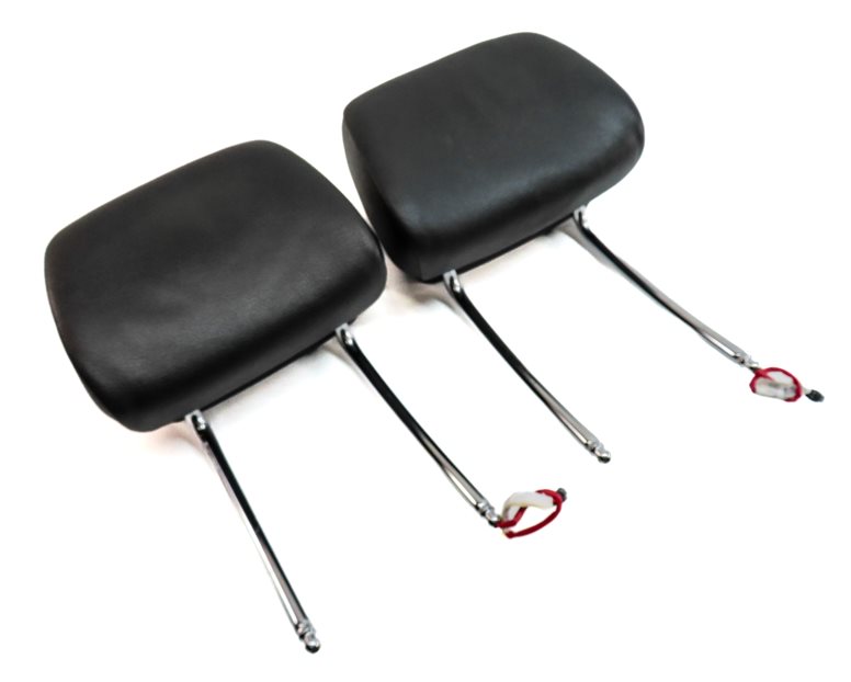 2011-2013 BMW 5 SERIES GT (F07 F10) FRONT LEFT & RIGHT SEAT HEADREST SET (Black)