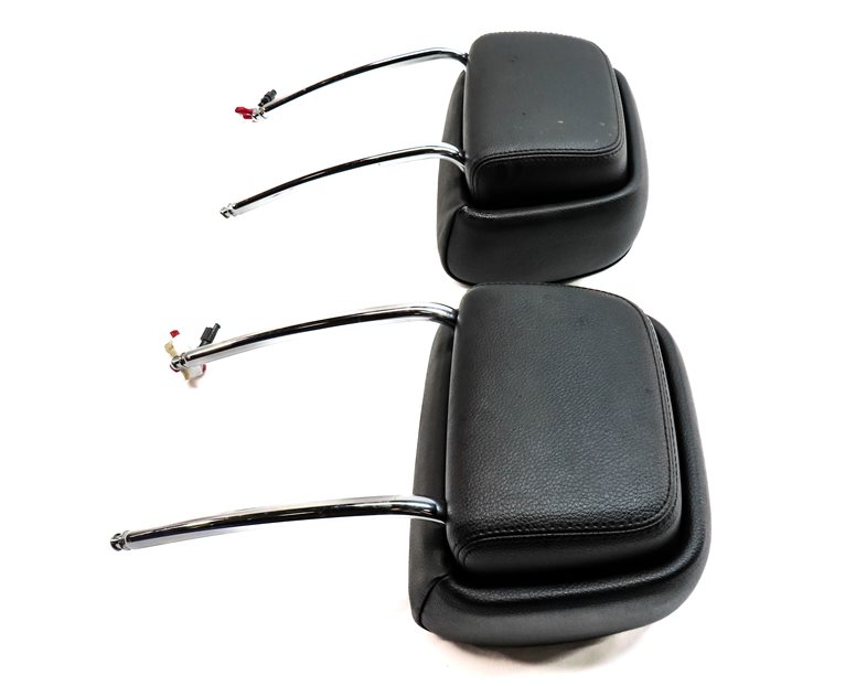 Thumbnail 4: 2011-2013 BMW 5 SERIES GT (F07 F10) FRONT LEFT & RIGHT SEAT HEADREST SET (Black)