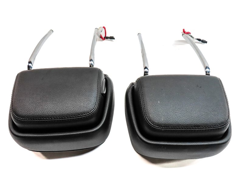 Thumbnail 5: 2011-2013 BMW 5 SERIES GT (F07 F10) FRONT LEFT & RIGHT SEAT HEADREST SET (Black)
