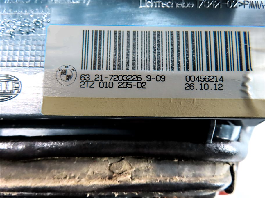 Thumbnail 6: 11-13 BMW 528i 535i 550i M5 (F10) RIGHT REAR INNER TRUNK TAILLIGHT LIGHT LAMP