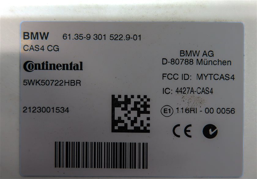 Thumbnail 14: 12-14 BMW 320i 328i 528i X3 F10 F25 F30 MEVD1724 N20 ECM DME MODULE KEY SET