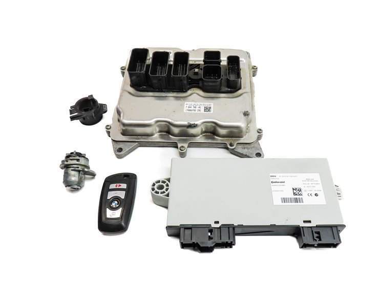 Thumbnail 2: 12-14 BMW 320i 328i 528i X3 F10 F25 F30 MEVD1724 N20 ECM DME MODULE KEY SET