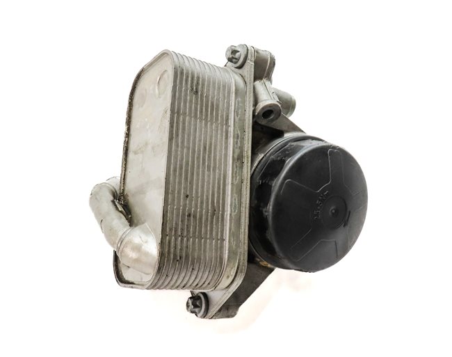 Thumbnail 3: 2013 BMW 528XI (F10) 2.0L N20 ENGINE MOTOR OIL FLUID FILTER w/ COOLER & HOUSING