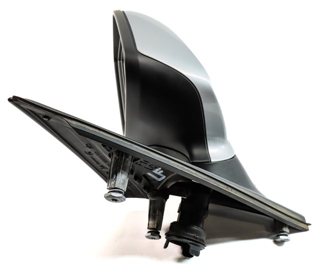 Thumbnail 2: 2012-2013 BMW 528i 535i 550i (F10) LEFT PFOLD HEAT AUTODIM DOOR MIRROR (Silver)