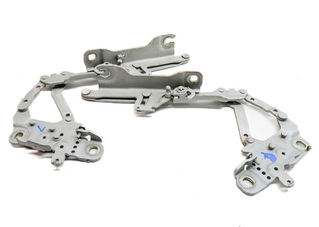 Thumbnail 2: 12-21 BMW 2 3 4 SERIES (F22 F30 F32 F34) LEFT & RIGHT HOOD HINGE SET 2 (Silver)
