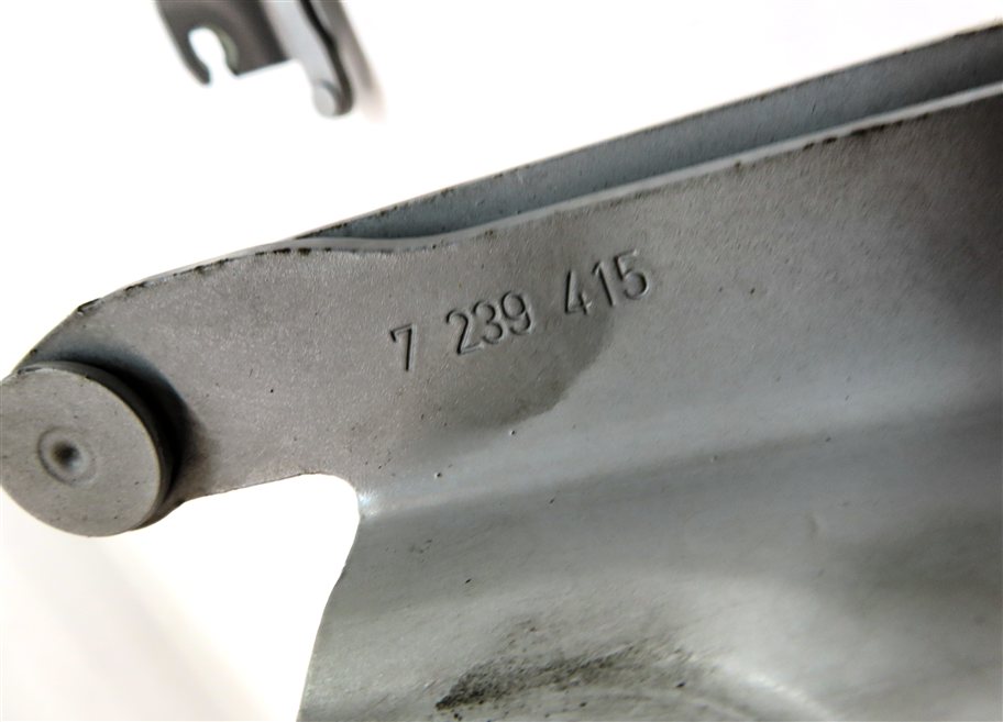 Thumbnail 7: 12-21 BMW 2 3 4 SERIES (F22 F30 F32 F34) LEFT & RIGHT HOOD HINGE SET 2 (Silver)
