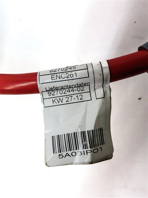 Thumbnail 6: 2013 BMW ACTIVE HYBRID 3 (F30) 3.0L (N55) POSITIVE BATTERY TERMINAL WIRE CABLE
