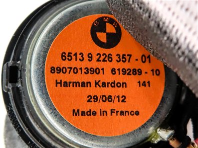 Thumbnail 8: 2013 BMW ACTIVE HYBRID 3 (F30) HARMAN KARDON SOUND SYSTEM SPEAKER SET/16