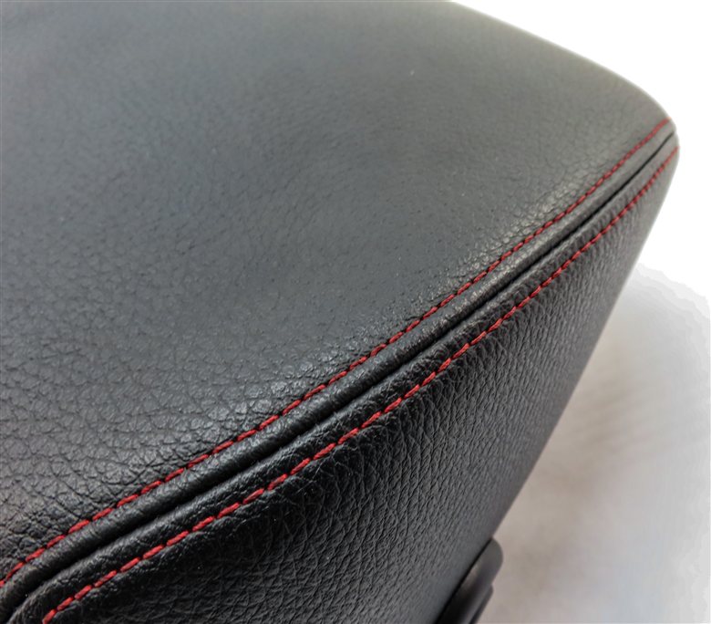 Thumbnail 7: 13-20 BMW 3 4 F30 F32 FRONT LEFT & RIGHT HEADREST SET2 (BLACK w/ RED STITCH)