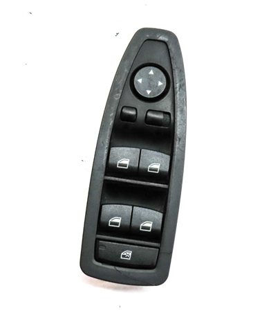 Thumbnail 2: 2012-2019 BMW 3 4 M3 X3 X4 SERIES FRONT LEFT DRIVER WINDOW SWITCH P-FOLD (BLACK)