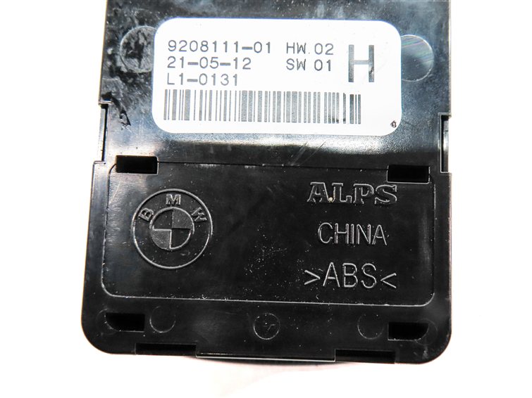 Thumbnail 6: 2012-2019 BMW 3 4 M3 X3 X4 SERIES FRONT LEFT DRIVER WINDOW SWITCH P-FOLD (BLACK)