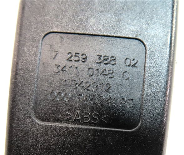 Thumbnail 6: 12-19 BMW 2 3 4 M3 (F22 F32 F33 F34 F36) FRONT RIGHT PASSENGER SEATBELT RECEIVER
