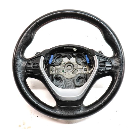 13-18 BMW 3 4 SERIES F30 F31 F32 F33 F34 3-SPOKE SPORT STEREING WHEEL w/ PADDLES
