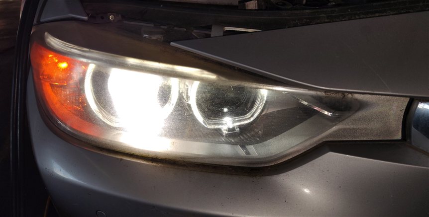 Thumbnail 2: 2012-2015 BMW 320i 328i 335i (F30) SEDAN RIGHT XENON HID ADAPTIVE HEADLIGHT LAMP