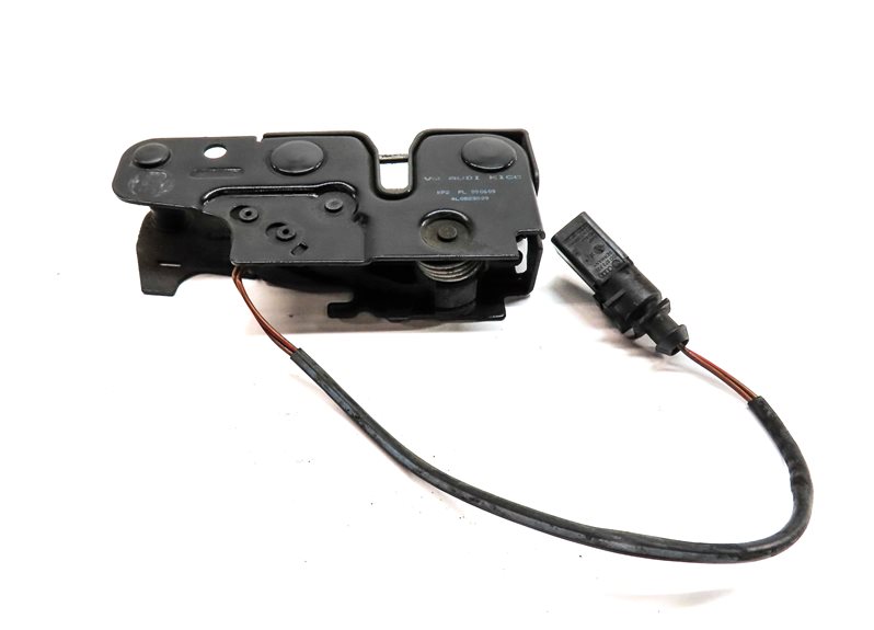 Thumbnail 4: 2010 AUDI Q7 (4L) FRONT HOOD BONNET LID LATCH w/ CABLE
