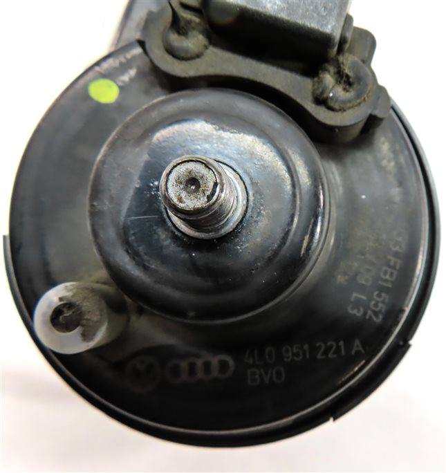 Thumbnail 9: 2007-2015 AUDI Q7 R8 (4L 4S) HIGH & LOW TONE NOTE SIGNAL SAFETY HORN SET-2
