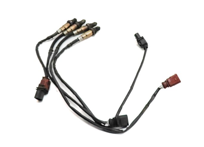 2010 AUDI Q7 (4L) 3.6L (BHK) ENGINE OXYGEN O2 LAMBDA PROBE WIRE SENSOR SET/4
