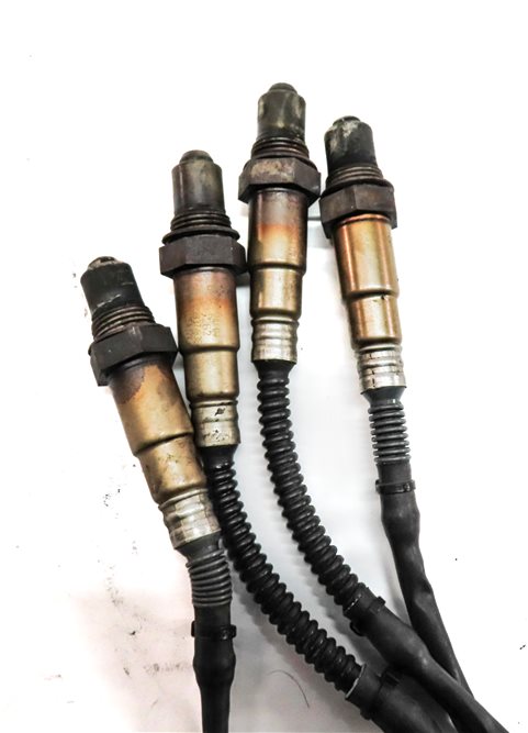 Thumbnail 2: 2010 AUDI Q7 (4L) 3.6L (BHK) ENGINE OXYGEN O2 LAMBDA PROBE WIRE SENSOR SET/4