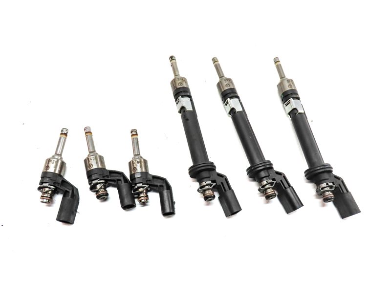 Thumbnail 4: 07-17 VW/AUDI PASSAT TOUAREG Q7 (4L) 3.6L VR6 UPPER & LOWER FUEL INJECTOR SET