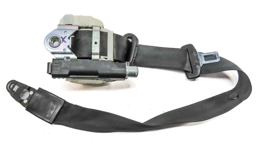 Thumbnail 4: 2007-2015 AUDI Q7 (4L) FRONT RIGHT PASSENGER SEAT SEATBELT RETRACTOR (Black)