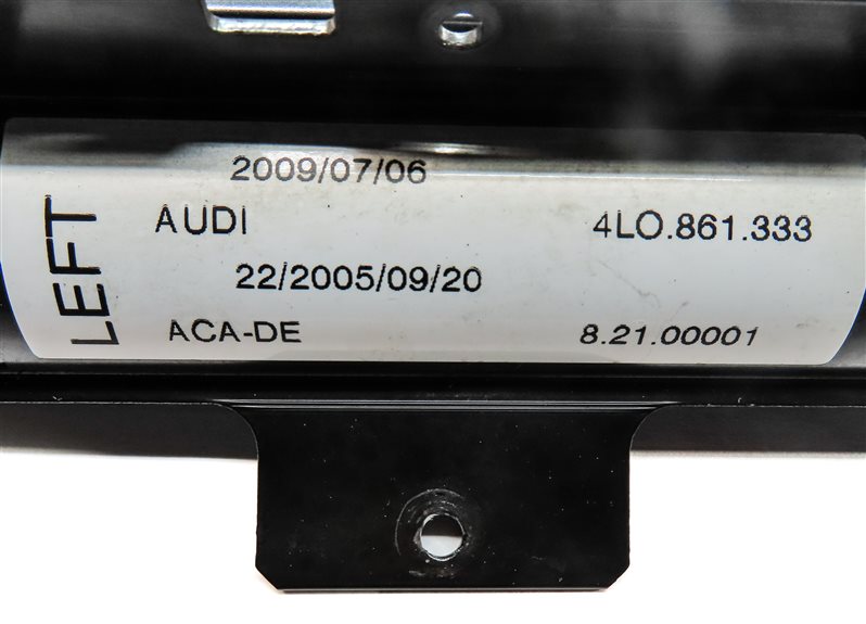 Thumbnail 5: 2007-2015 AUDI Q7 (4L) LEFT REAR DOOR WINDOW SUNSHADE SUNSCREEN SUN SHADE SCREEN