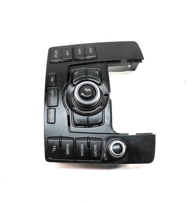 Thumbnail 2: 2010-2011 AUDI Q7 (4L) CENTER CONSOLE RADIO MMI NAVIGATION CONTROL SWITCH PANEL
