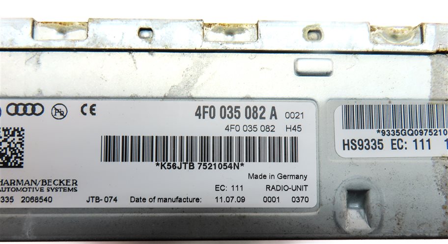 Thumbnail 6: 2010 AUDI Q7 (4L) RADIO STEREO AUDIO SOUND SYSTEM RECEIVER CONTROL MODULE