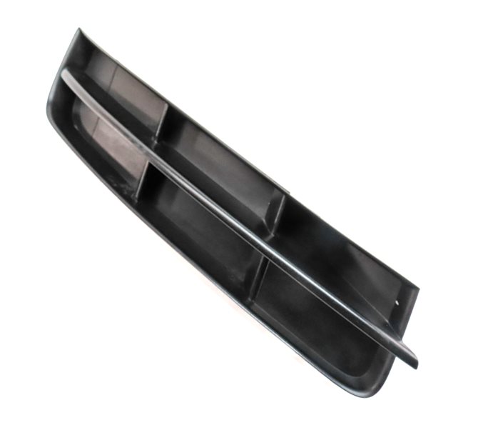 2010 AUDI Q7 (4L) FRONT RIGHT PASSENGER LOWER BUMPER GRILLED TRIM END (BLACK)