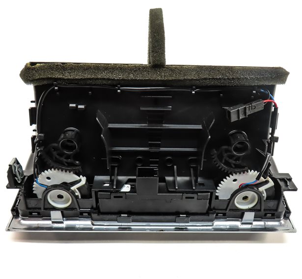 Thumbnail 4: 2010 AUDI Q7 (4L) FRONT CENTER DASH HEAT AIR AC HVAC DUAL VENT (Black)