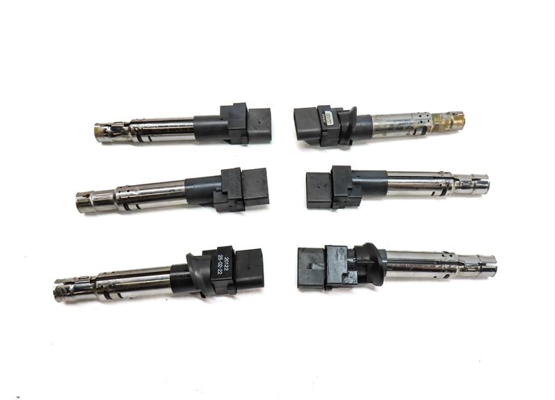 Thumbnail 2: 06-17 VW/AUDI Q7 A3 TT EOS PASSAT TOUAREG (8P 4L MK2 B6 B7) IGNITION COIL SET 6