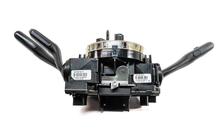 Thumbnail 4: 2009-2015 AUDI Q7 (4L) STEERING COLUMN BLINKER WIPER CRUISE COMBINATION SWITCH