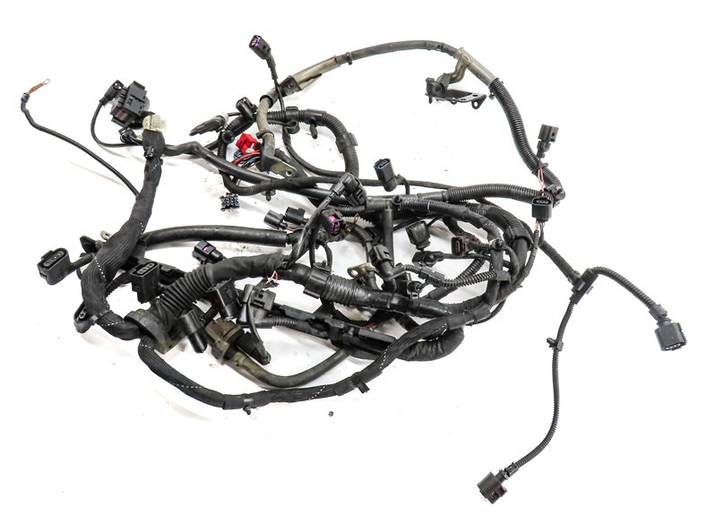 Thumbnail 2: 2010 AUDI Q7 (4L) 3.6L (BHK) ENGINE MOTOR WIRE WIRING HARNESS LOOM