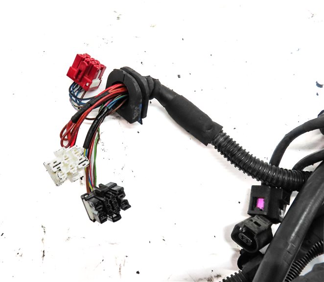Thumbnail 5: 2010 AUDI Q7 (4L) 3.6L (BHK) ENGINE MOTOR WIRE WIRING HARNESS LOOM