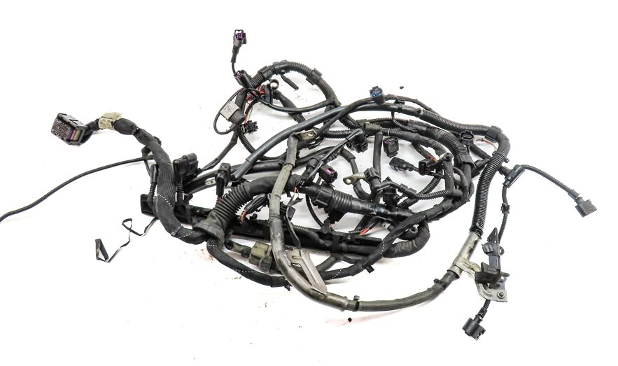 Thumbnail 6: 2010 AUDI Q7 (4L) 3.6L (BHK) ENGINE MOTOR WIRE WIRING HARNESS LOOM