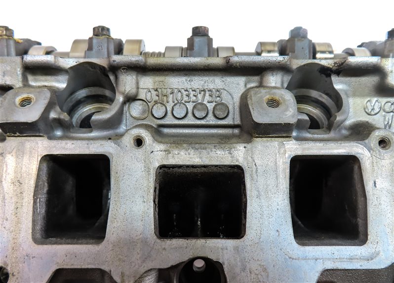 Thumbnail 7: 09-10 AUDI Q7 4L 3.6L (BHK VR6) ENGINE CYLINDER HEAD w/ CAMSHAFTS & TIMING GEARS