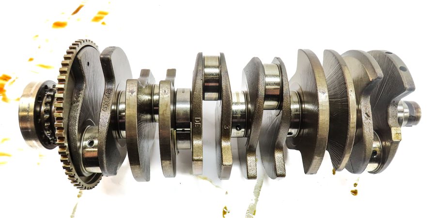Thumbnail 2: 2010 AUDI Q7 (4L) 3.6L (BHK) ENGINE MOTOR CRANK SHAFT CRANKSHAFT
