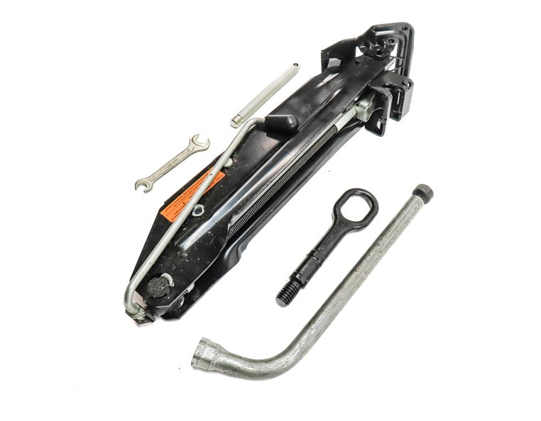 Thumbnail 3: 09-17 AUDI Q5 SQ5 Q7 (8R B8 4L) EMERGENCY SPARE TIRE CAR LIFT JACK TOOL KIT SET