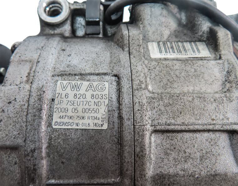 Thumbnail 6: 05-17 VW/AUDI Q7 (4L) TOUAREG 3.2L / 3.6L A/C AIR CONDITIONING COMPRESSOR PUMP