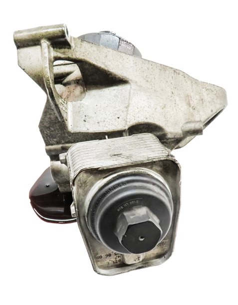 Thumbnail 5: 2010 AUDI Q7 (4L) 3.6L (BHK) ENGINE MOTOR OIL FLUID FILTER HOUSING w/ OIL COOLER