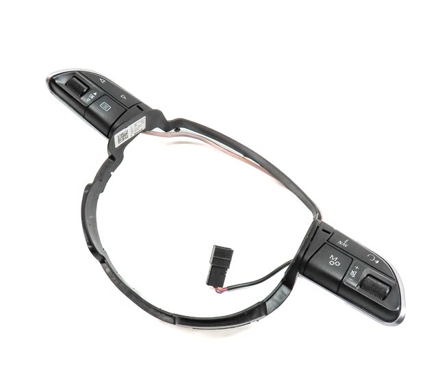 2018 AUDI A8L (D4 4H) DRIVER STEERING WHEEL MEDIA PHONE SELECT SWITCH SET/2