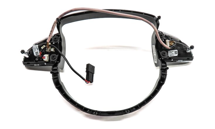 Thumbnail 5: 2018 AUDI A8L (D4 4H) DRIVER STEERING WHEEL MEDIA PHONE SELECT SWITCH SET/2