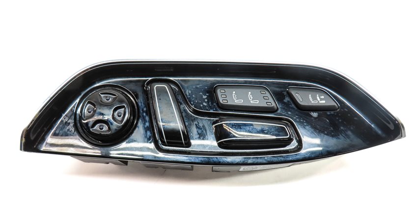Thumbnail 2: 2018 AUDI A8L (D4 4H) REAR RIGHT SEAT POSITION ADJUST SWITCH w/LUMBAR MASSAGE