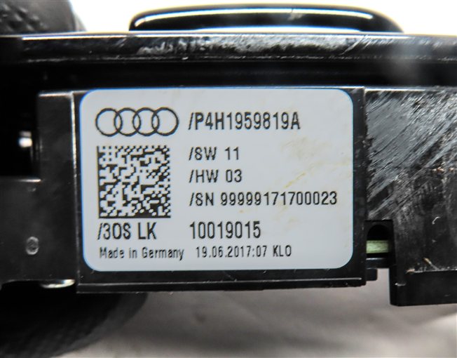 Thumbnail 7: 2018 AUDI A8L (D4 4H) REAR LEFT SEAT POSITION ADJUST SWITCH w/LUMBAR MASSAGE