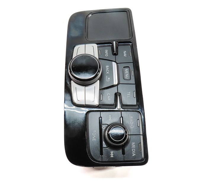 Thumbnail 3: 11-18 AUDI A8 S8 (D4 4H) CENTER CONSOLE MMI NAVIGATION CONTROL SWITCH (OPT 8DY)