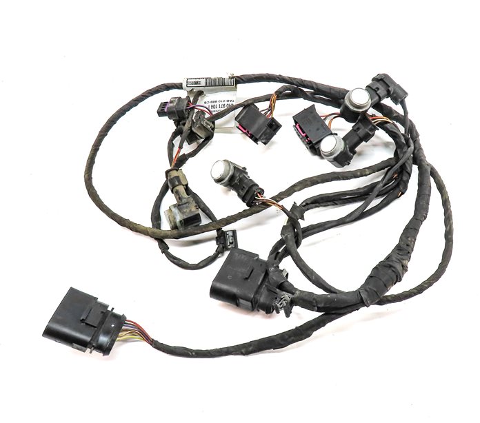 Thumbnail 2: 2018 AUDI A8L (D4 4H) REAR PARK ASSIST PDC DISTANCE CONTROL WIRE SENSOR SET/4