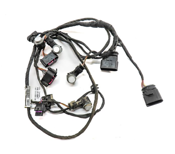 Thumbnail 3: 2018 AUDI A8L (D4 4H) REAR PARK ASSIST PDC DISTANCE CONTROL WIRE SENSOR SET/4