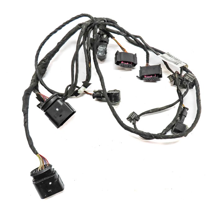 Thumbnail 4: 2018 AUDI A8L (D4 4H) REAR PARK ASSIST PDC DISTANCE CONTROL WIRE SENSOR SET/4