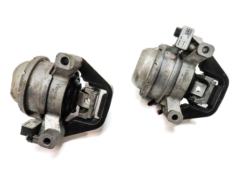 Thumbnail 2: 2018 AUDI A8L (D4 4H) 4.0L (CTGF) ENGINE MOTOR SUPPORT MOUNT SET/2