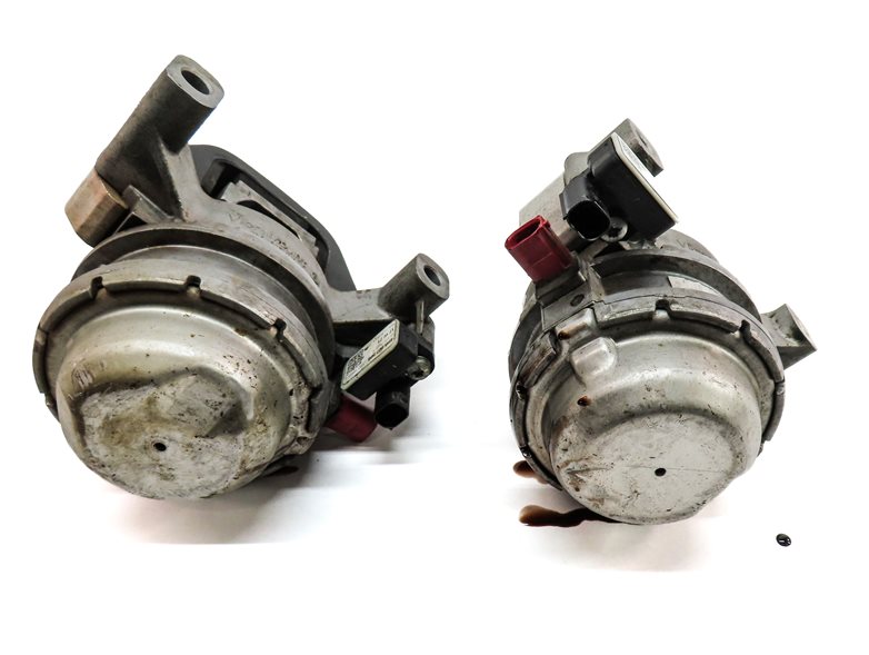 Thumbnail 3: 2018 AUDI A8L (D4 4H) 4.0L (CTGF) ENGINE MOTOR SUPPORT MOUNT SET/2