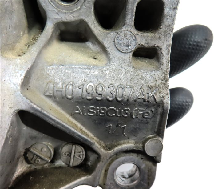 Thumbnail 7: 2018 AUDI A8L (D4 4H) 4.0L (CTGF) ENGINE MOTOR MOUNT SUPPORT BRACKET SET/2